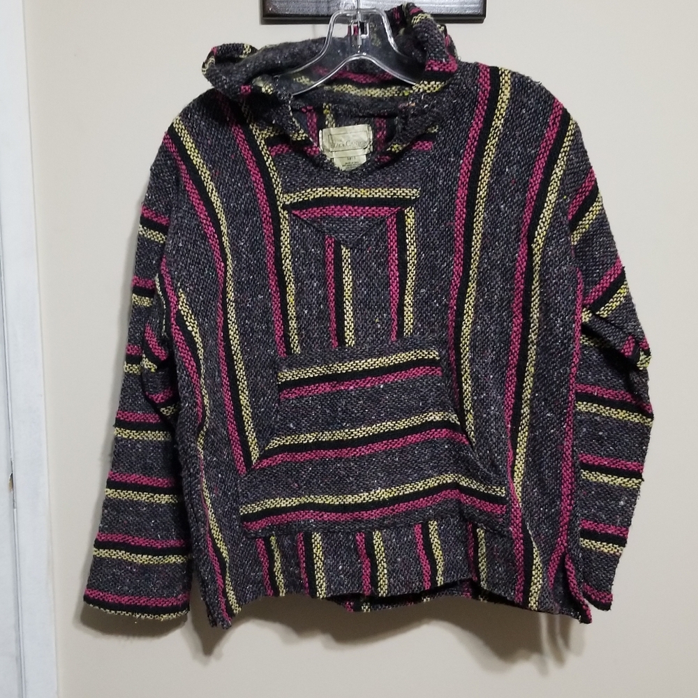 Black Canyon Hoodie Small Multicolored Beach Casual